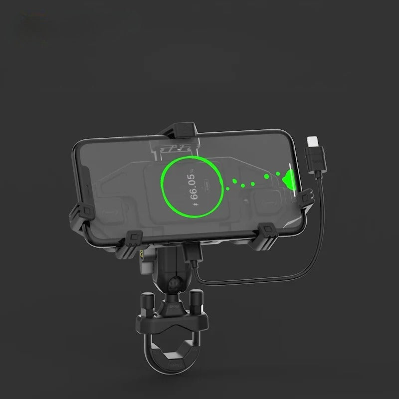 Bulklevering Duurzame clip Snelle fietstelefoonhouder op telefoonhouder voor scooter, rijveiligheid Motortelefoonhouder Waterdicht