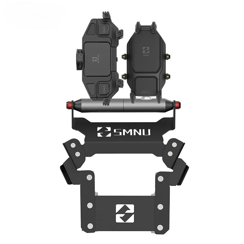 SMNU Universal Motorcycle GPS Smart Phone Navigation Mount Bracket Adapter Holder Support Expansion Frame for Honda Forza350
