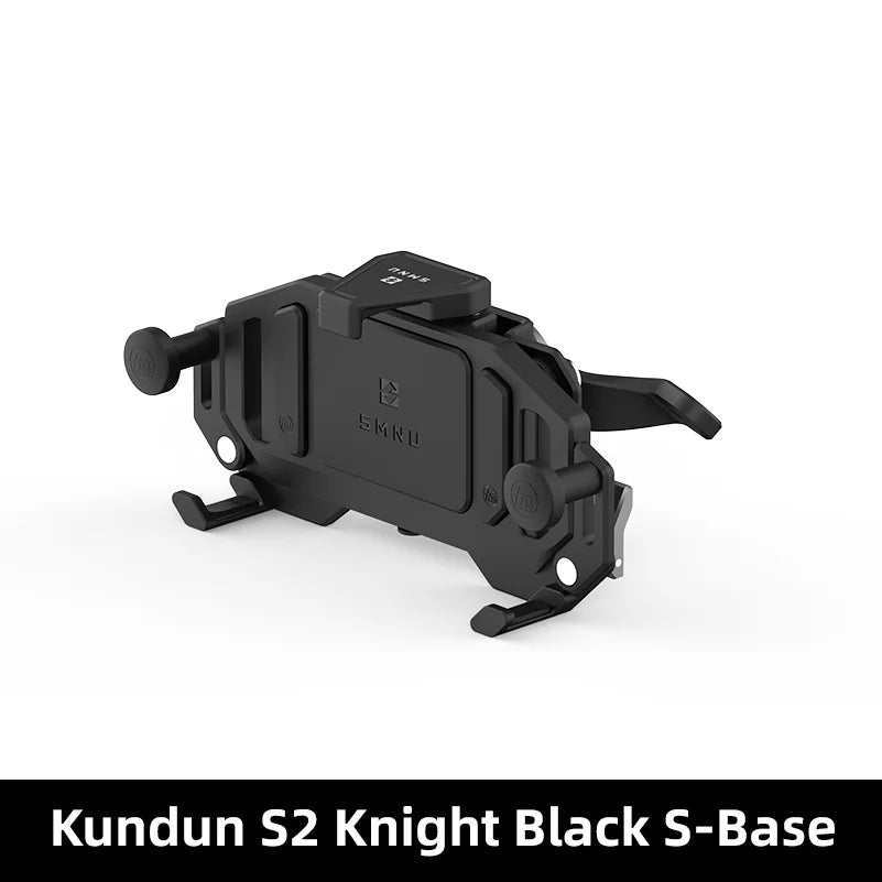 SMNU Kunpeng S2 Air Suspension Damping Marine Grade Aluminum Alloy Waterproof Bike Phone Holder Motorcycle Phone Holder