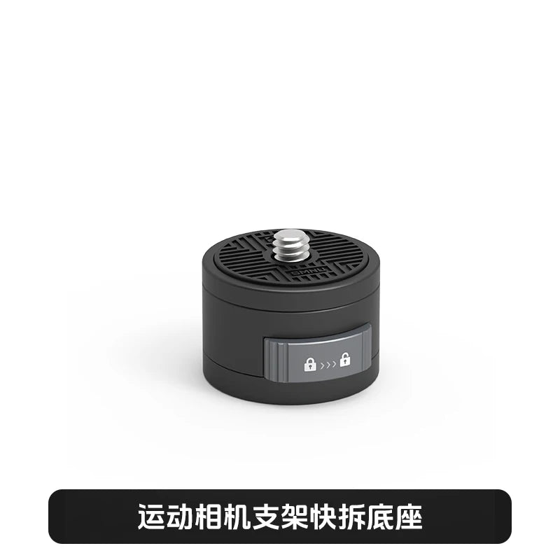SMNU Aluminum Alloy Flexible Action Camera Handlebar Holder for Motorcycle/Bicycle Riding Photography