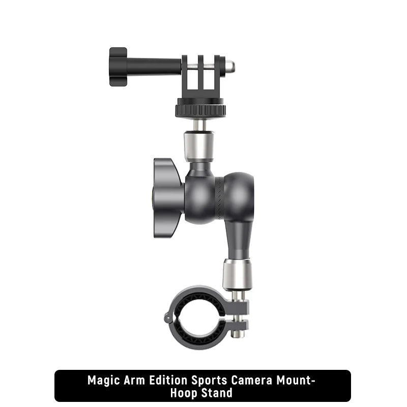 SMNU Magic Arm Edition Marine-Grade Aluminium One-Handed Operation Flexible Damping Camera Holder for Motorcycles