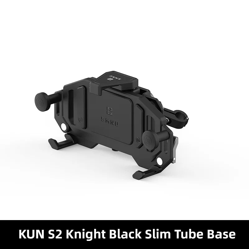 SMNU Kunpeng S2 Air Suspension Damping Marine Grade Aluminum Alloy Waterproof Bike Phone Holder Motorcycle Phone Holder