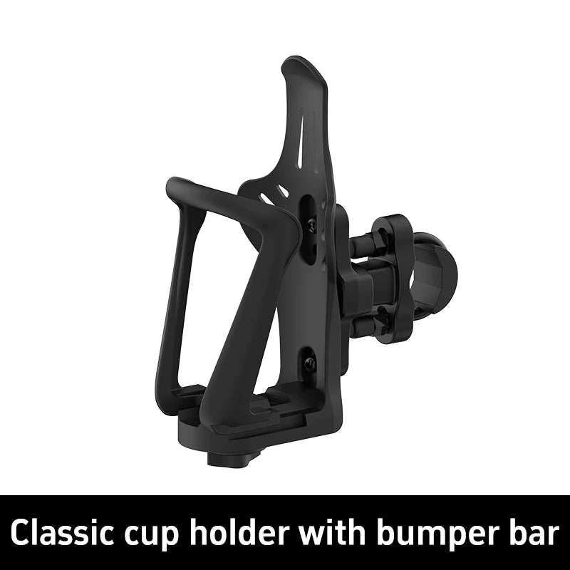 SMNU Classic 2-in-1 Aluminum Alloy Universal Fit Motorcycle & for Cup Holder with Adjustable Design