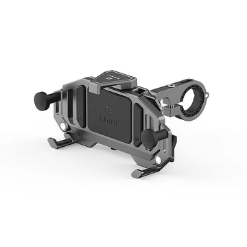 SMNU Kunpeng S2 Air Suspension Damping Marine Grade Aluminum Alloy Waterproof Bike Phone Holder Motorcycle Phone Holder