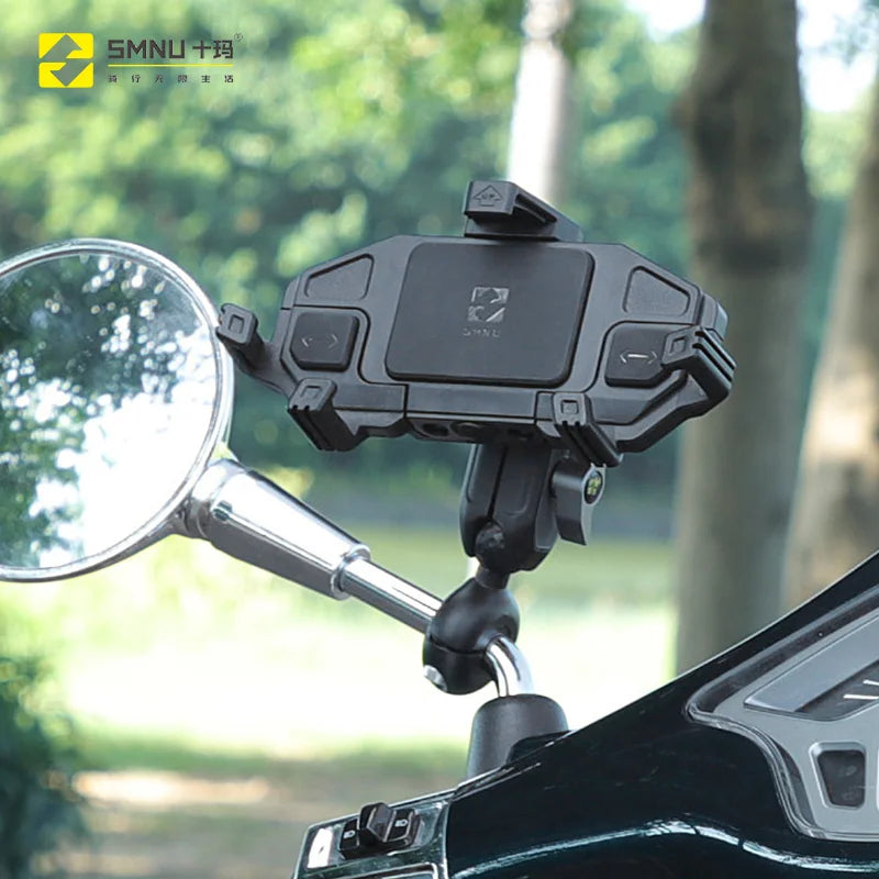 Bulk Supply Durable Clip Quick Bike Phone Mount on Phone Holder for Scooter, Riding Safety Motorcycle Phone Holder Waterproof