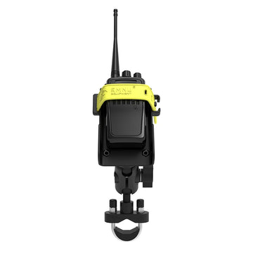 SMNU Classic Series Flexible Motorcycle Walkie Talkie Handlebar Clamp Mount Bike Handlebar Clip Holder for Secure Riding