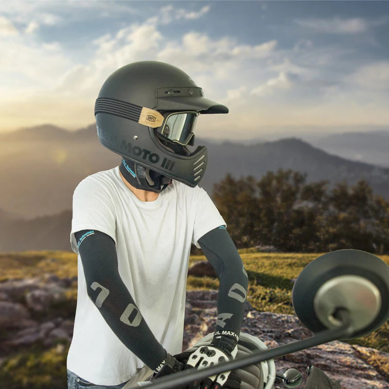 Waterproof Ski Balaclava Sun Hood UV Protection Sports Cycling Motorcycle Full Face Cover Polyester Riding Mask Cycling Mask