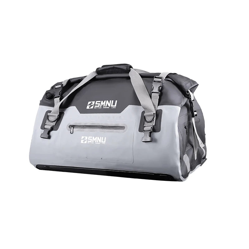 Waterproof Motorbike Saddle Bag Weather Resistant Expandable Motorcycle Backpack Luggage Duffle Tail Dry Bags