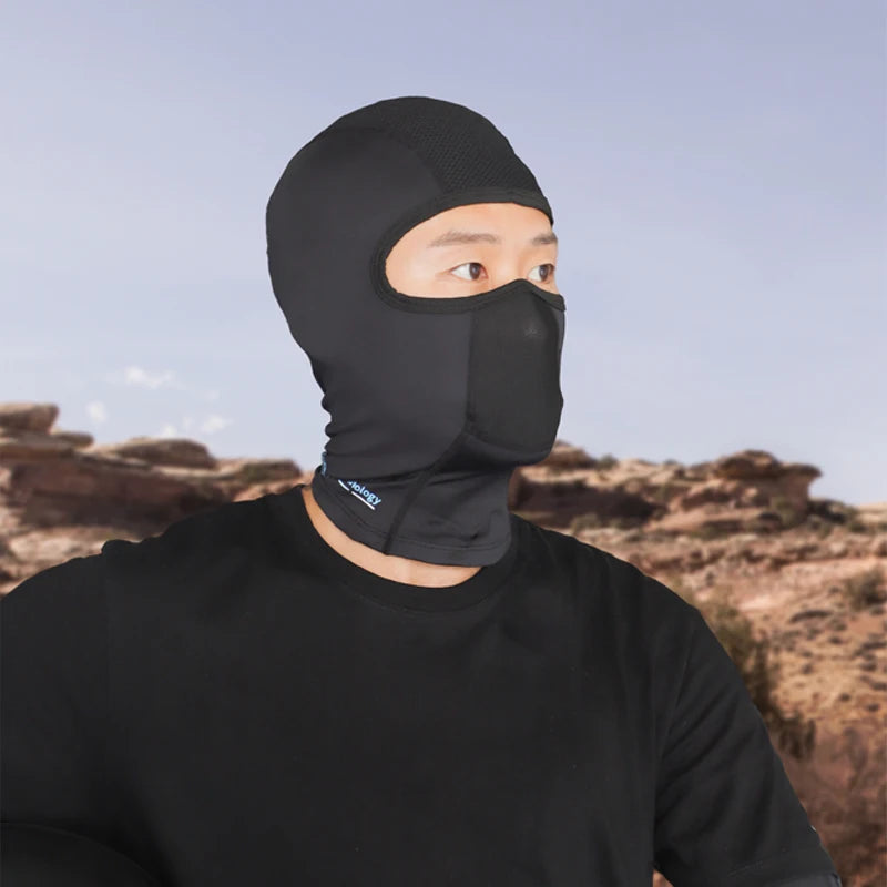 Waterproof Ski Balaclava Sun Hood UV Protection Sports Cycling Motorcycle Full Face Cover Polyester Riding Mask Cycling Mask