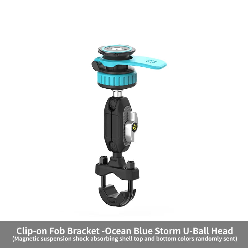 SMNU 360 Degree Rotation Bike Phone Mount Bike With Phone Case Magnetic Automatic Alignment Bike Phone Holder Waterproof