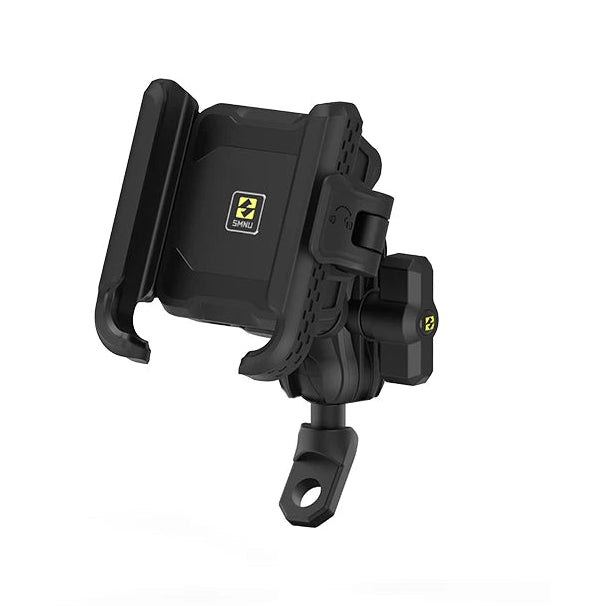 SMNU Rotating Mobile Phone Holder Motorcycle Bicycle Delivery Person Specific Navigation Fixed Holder Fixed Rearview Mirror