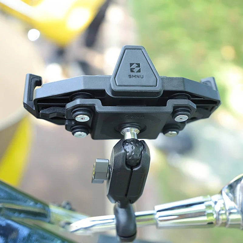 Bulklevering Duurzame clip Snelle fietstelefoonhouder op telefoonhouder voor scooter, rijveiligheid Motortelefoonhouder Waterdicht